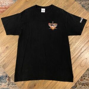 Port and Company Black Graphic Tee